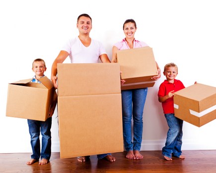 Secure mobile self storage setup for a home move in Barnsbury