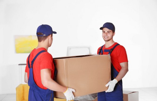 Storage facility recycling and sorting at Barnsbury Storage