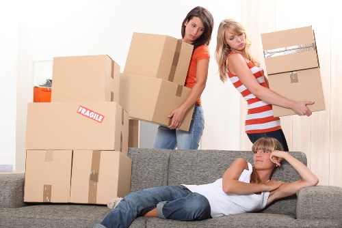 Organized furniture storage facility in Barnsbury