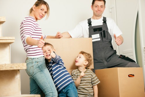 Organized storage units in Barnsbury for household belongings